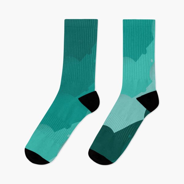 Item preview, Dome Circles & Diagonal Lines Pattern – Teal designed and sold by RoguePatterns.