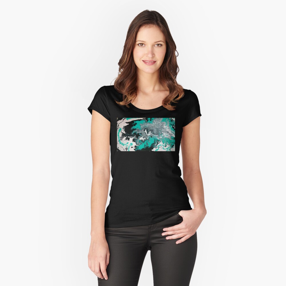Item preview, Fitted Scoop T-Shirt designed and sold by Matlgirl.