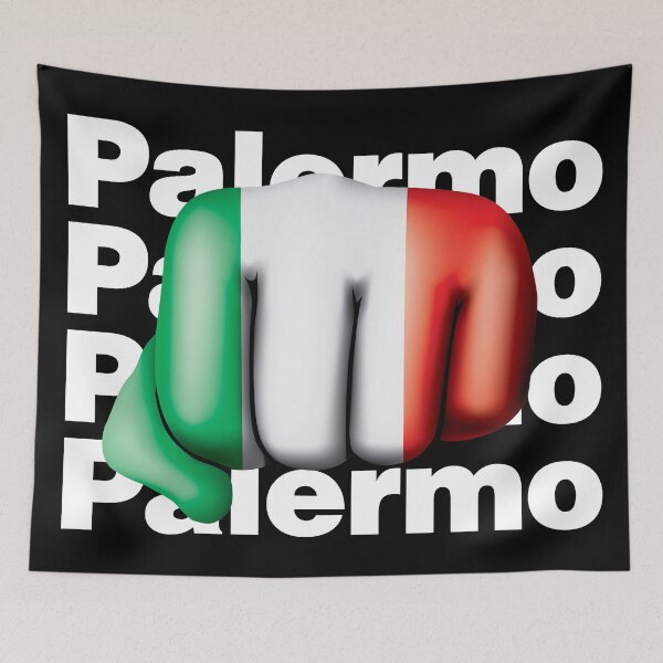 Aperçu de l'œuvre Palerme Italiano Strong City Italia créée et vendue par elhefe.