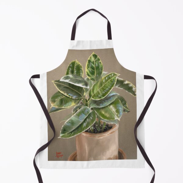 Item preview, Varigated Rubber Plant - Ficus elastica tineke designed and sold by Jennie Kessinger.