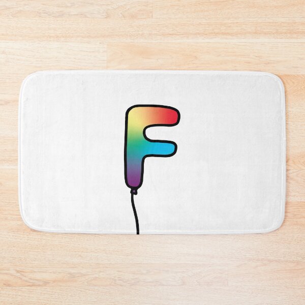 Item preview, Initial Monogram Balloon Letter F designed and sold by murialbezanson.