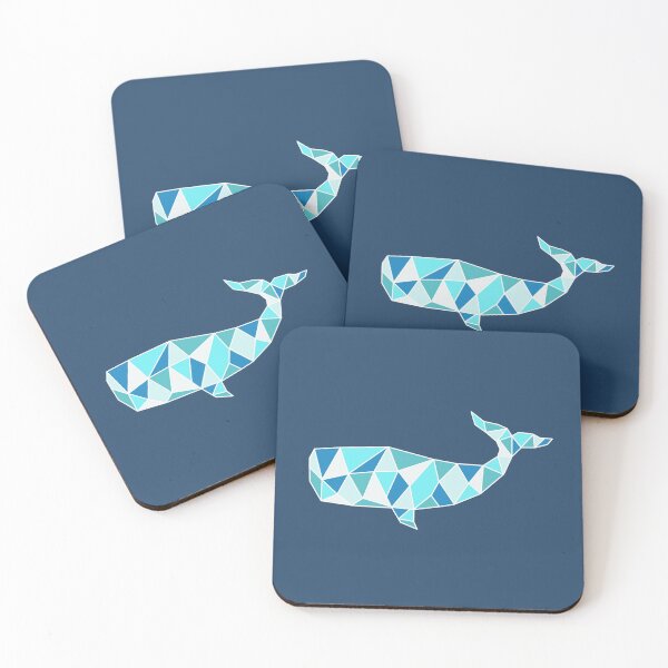 Item preview, Geometric whale designed and sold by The-Fancy-Space.