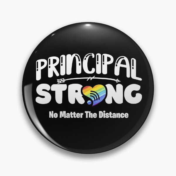 Item preview, Principal Strong No Matter The Distance - Wifi Virtual Class designed and sold by Dressed For  Duty.