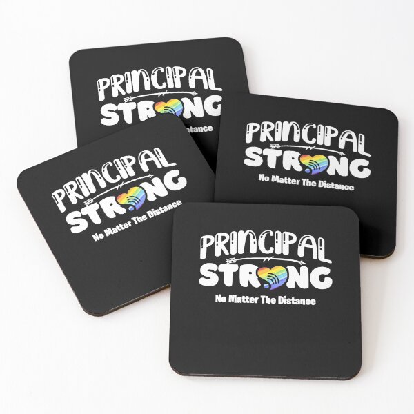 Item preview, Principal Strong No Matter The Distance - Wifi Virtual Class designed and sold by Dressed For  Duty.
