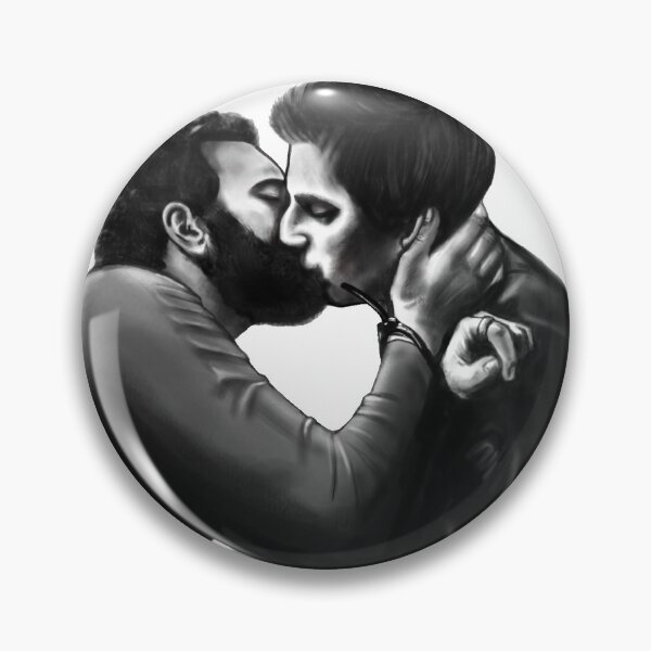 Item preview, The Old Guard - Immortal Husbands Kiss designed and sold by phoenixacid.