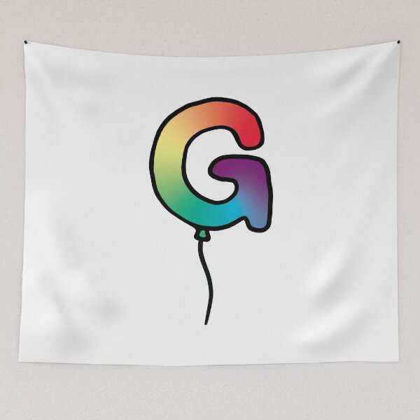 Item preview, Initial Monogram Balloon Letter G designed and sold by murialbezanson.