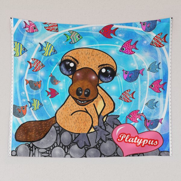 Item preview, Animal - Cute Platypus  designed and sold by Shirley cute art .