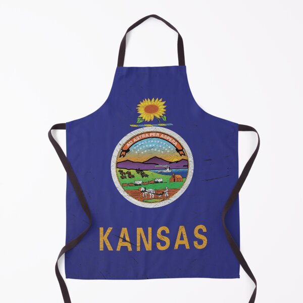Item preview, Kansas Flag Wall designed and sold by TRowanDesign.