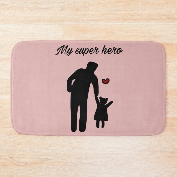 Item preview, My super hero dad designed and sold by Mermaidssparkle.