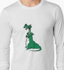 Dragon Fable cool fun design funny cartoon Long Sleeve T-Shirt