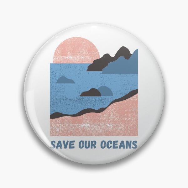 Item preview, Save Our Oceans - Retro Sunset designed and sold by rachelchxn.