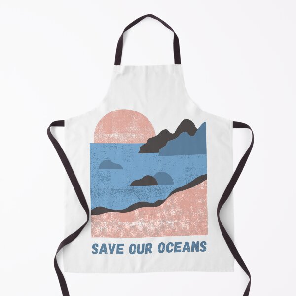 Item preview, Save Our Oceans - Retro Sunset designed and sold by rachelchxn.