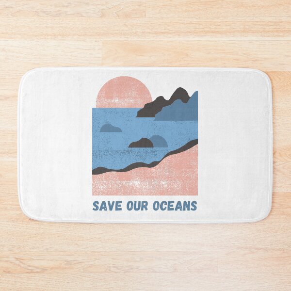 Item preview, Save Our Oceans - Retro Sunset designed and sold by rachelchxn.
