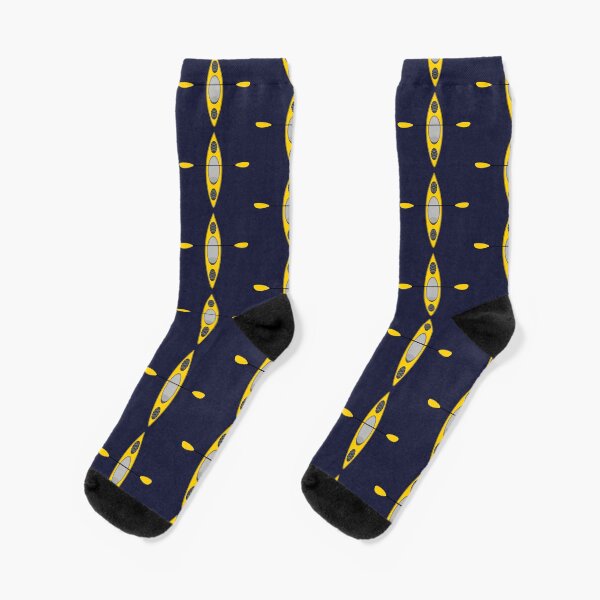 Kayaking (Yellow) Socks