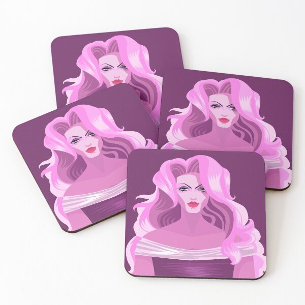 Item preview, happy cute pink drag queen designed and sold by matintheworld ( delcarmat ).