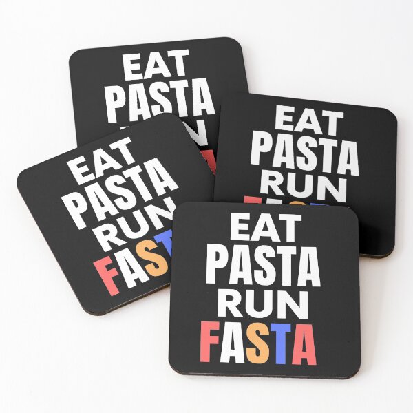 Item preview,  Eat Pasta Run Fasta designed and sold by PX-clothing.