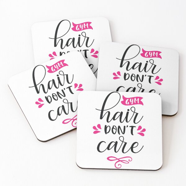 Item preview, Gym Hair Don't Care | Funny Gym Gift designed and sold by motivationaltee.