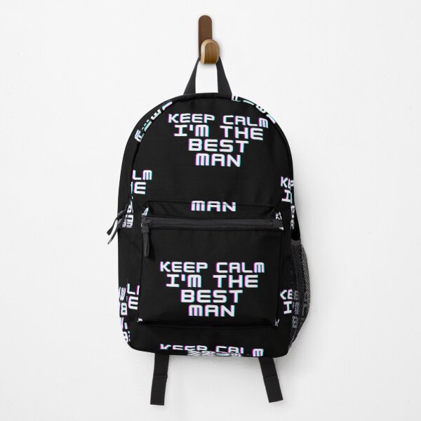 Item preview, Keep Calm I'm The Best Man designed and sold by Easy Breezy.