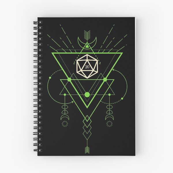 Item preview, Geometric Esoteric Sacred Symbol Green Polyhedral D20 Dice designed and sold by pixeptional.
