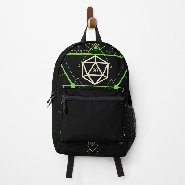 Item preview, Geometric Esoteric Sacred Symbol Green Polyhedral D20 Dice designed and sold by pixeptional.