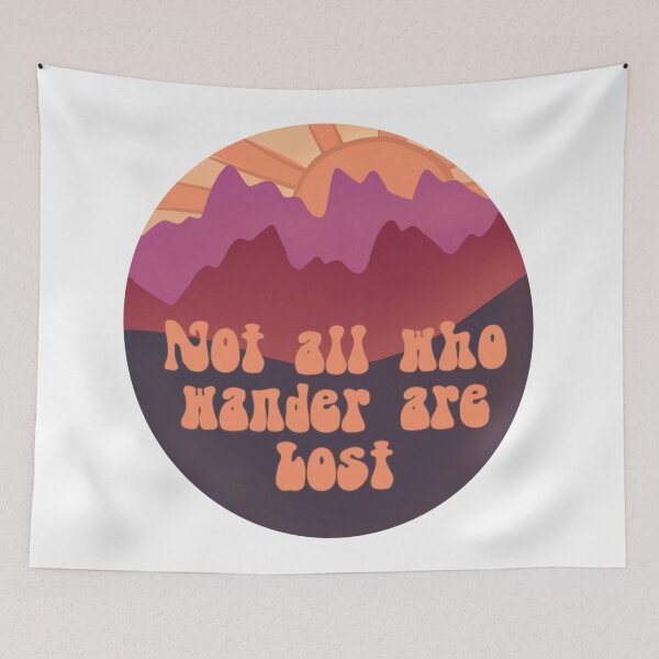 Item preview, Not All Who Wander Are Lost  designed and sold by Dollfacedesign.