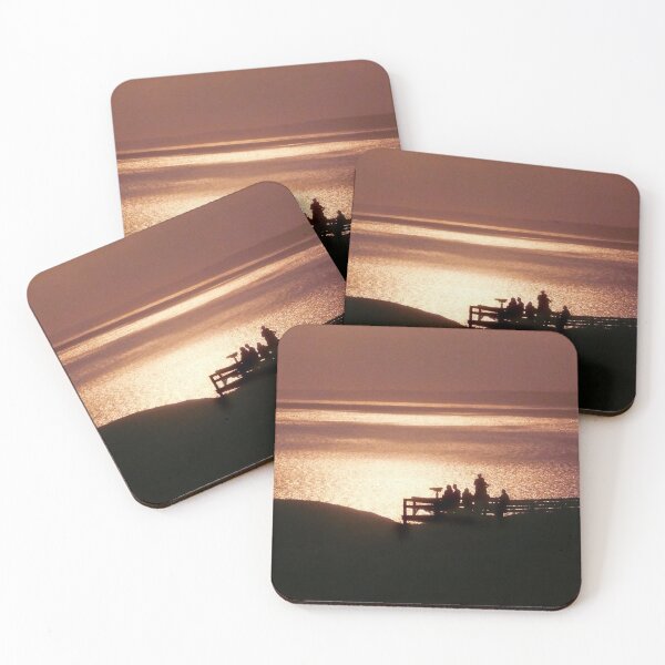 Item preview, Watching the Sun set at the Nobbies designed and sold by Roz McQuillan Fine Art & Photography.