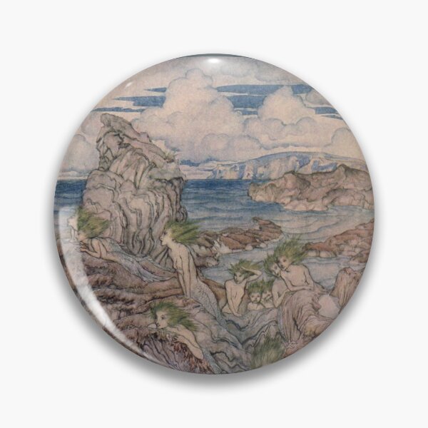 Item preview, Arthur Rackham: Sea Green Hair designed and sold by Dreamflight.