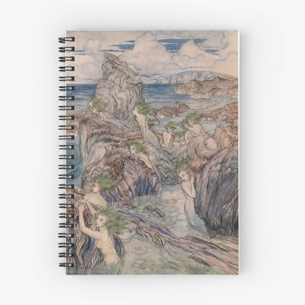 Item preview, Arthur Rackham: Sea Green Hair designed and sold by Dreamflight.