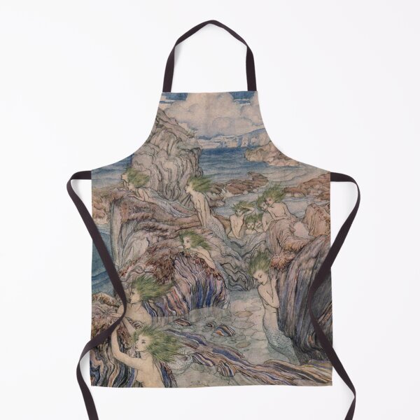 Item preview, Arthur Rackham: Sea Green Hair designed and sold by Dreamflight.