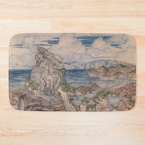 Item preview, Arthur Rackham: Sea Green Hair designed and sold by Dreamflight.