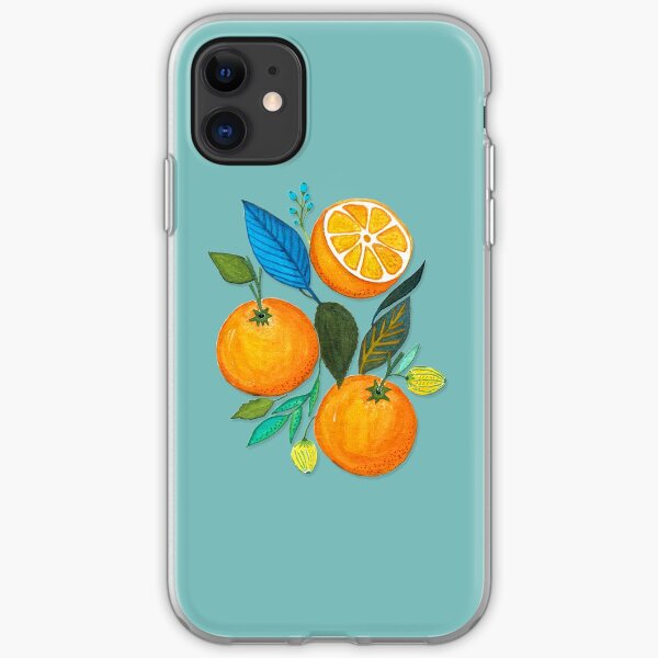 Lady Orange iPhone Soft Case