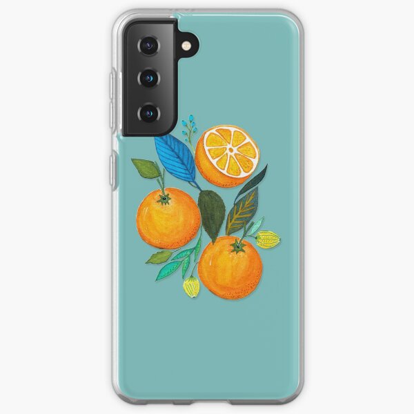 Lady Orange Samsung Galaxy Soft Case
