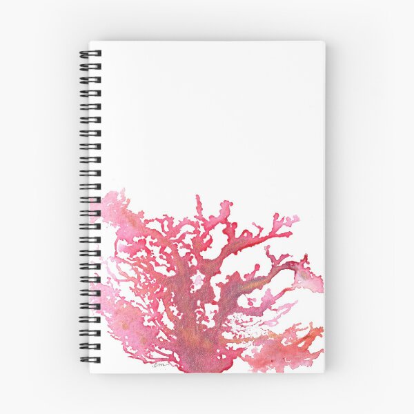 Item preview, Pink Coral Watercolor Hawaii Ocean Inspired Artwork designed and sold by Handwritten Aloha.