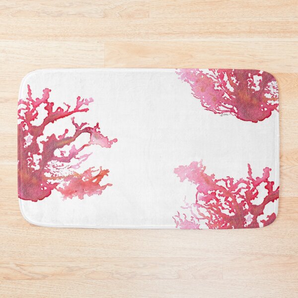 Item preview, Pink Coral Watercolor Hawaii Ocean Inspired Artwork designed and sold by Handwritten Aloha.