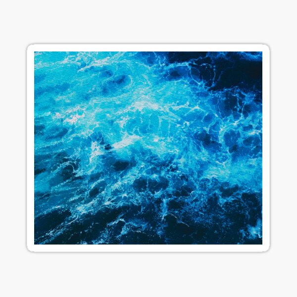Item preview, Blue Ocean Waves  designed and sold by kylll.