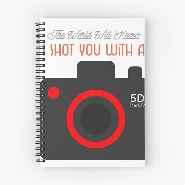 Item preview, World Knows Shooting 5D Mark IV designed and sold by OneOriginalTee.