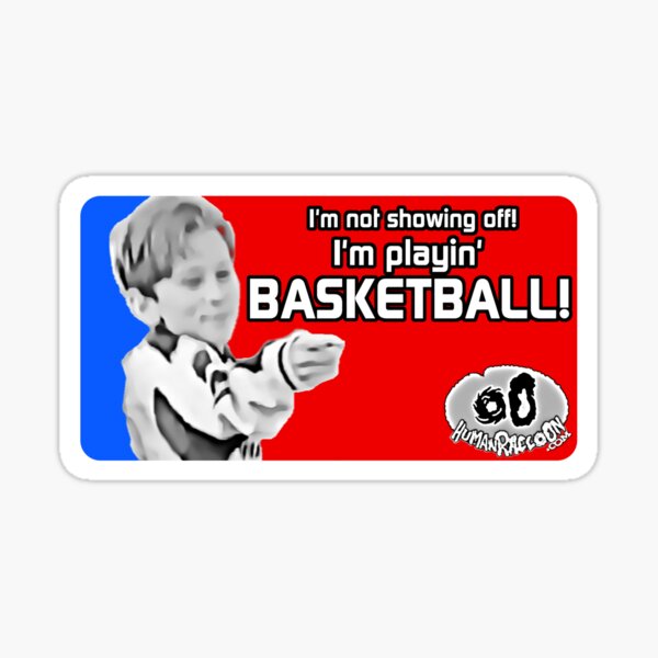 I'm Playin' Basketball! Sticker