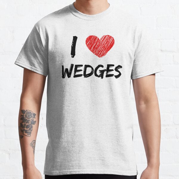 Ich liebe Wedges Classic T-Shirt