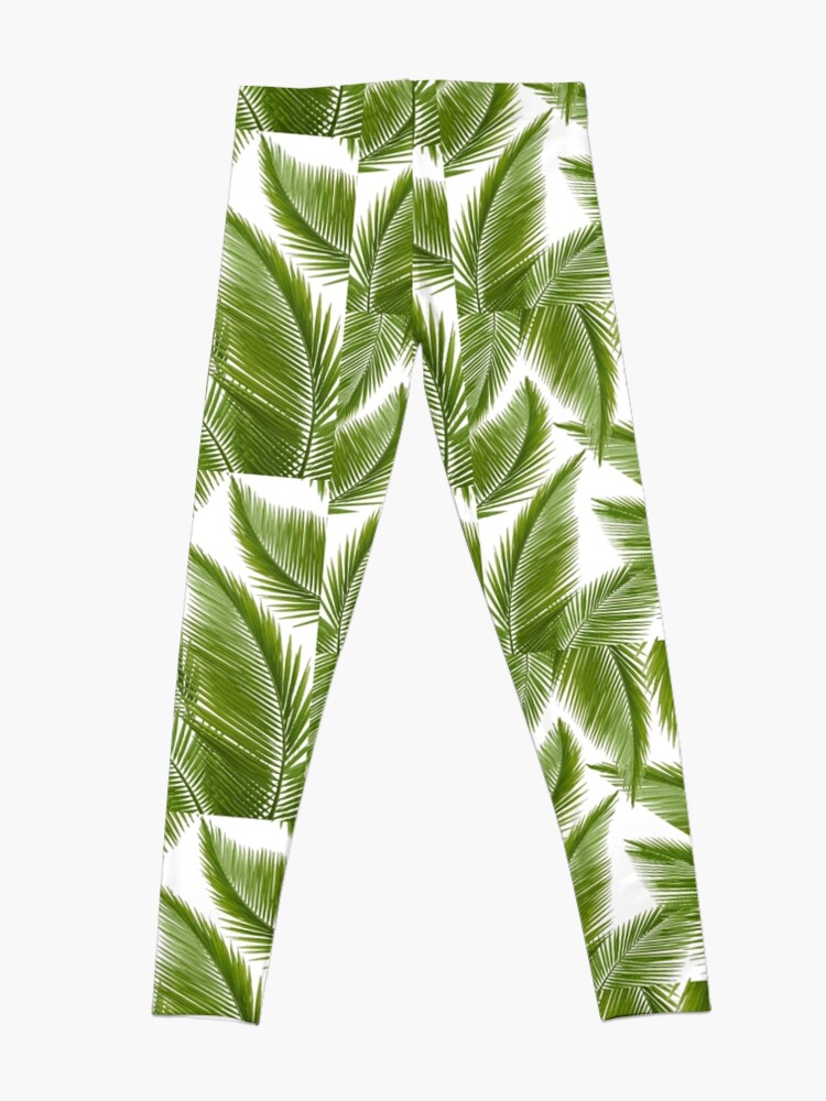Disover Palm Tree Pattern Nice Design Leggings