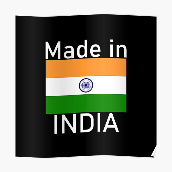 INDIA COUNTRY FLAG GLOSSY POSTER PICTURE PHOTO new delhi mumbai hindi sabha 990 
