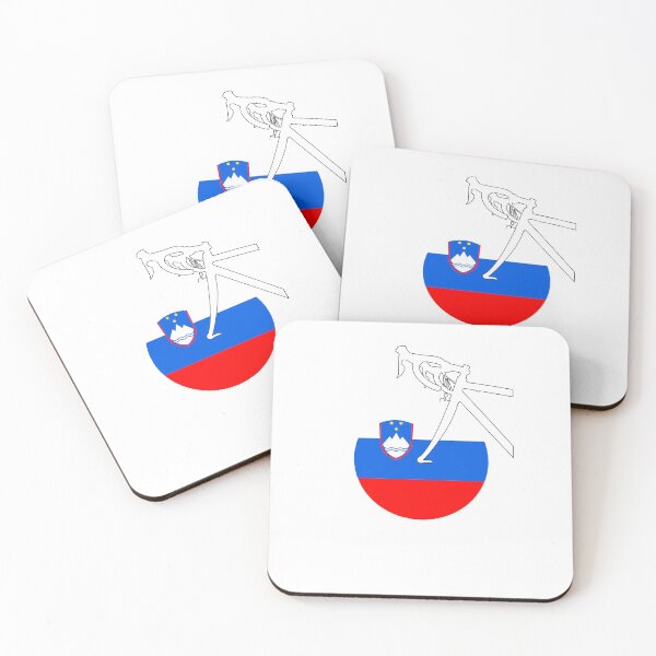 Item preview, Road Bicycle Slovenian Flag designed and sold by RabeDesigns.
