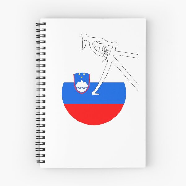 Item preview, Road Bicycle Slovenian Flag designed and sold by RabeDesigns.
