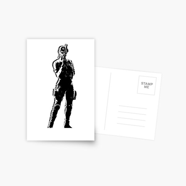 Caveira Postcard