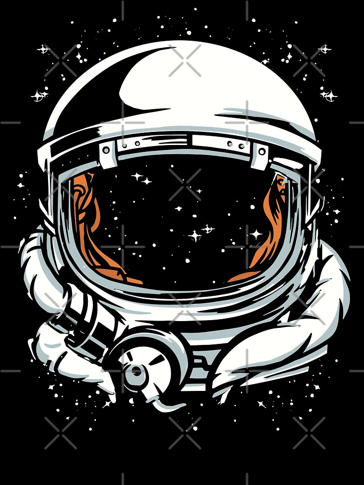 Tee-shirt enfant espace casque astronaute