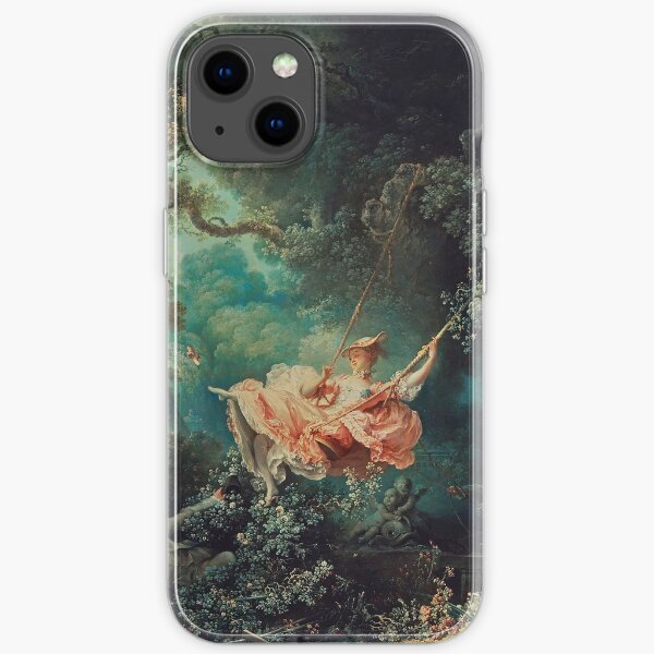 The Swing Painting - Jean-Honoré Fragonard iPhone Soft Case
