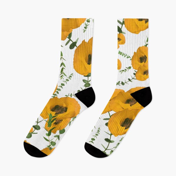 Item preview, Amapolas amarillas Eucalyptus Dream Pattern # 1 #floral #decor #art designed and sold by Anita's & Bella's Art.