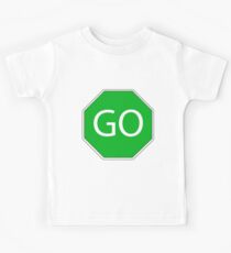 Go sign green Kids Tee