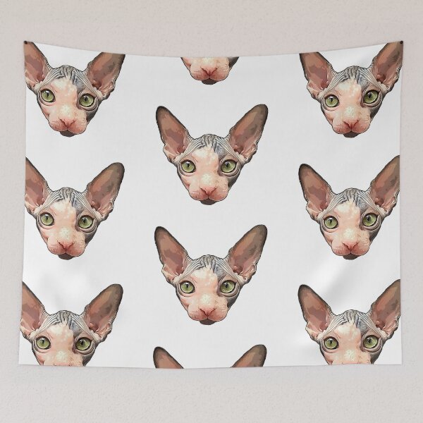 Item preview, Sphynx Cat Lover Art  designed and sold by ElegantCat.
