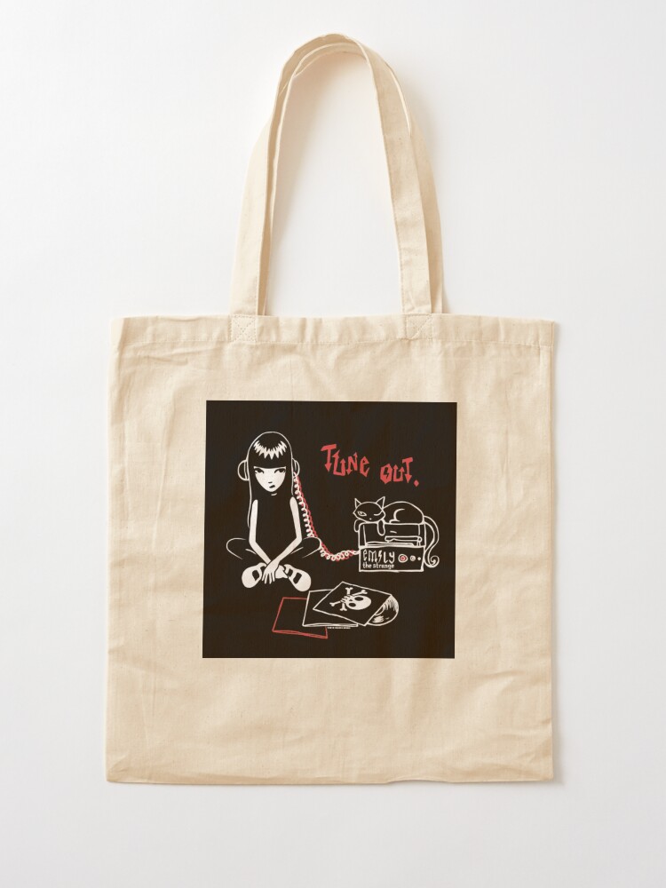 emily the strange tote bag