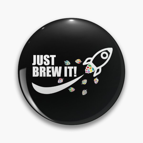 Item preview, JUST BREW IT - Hop Rocket designed and sold by Craftaholic.